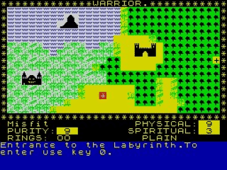 Black Crystal screenshot 3 for ZX Spectrum
